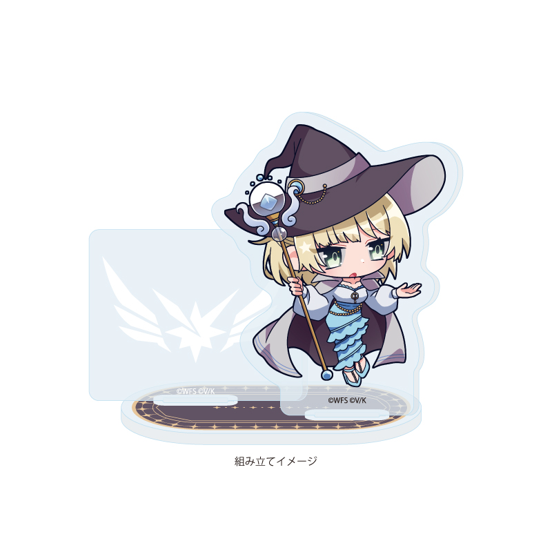 Acrylic Stand Plate "Heaven Burns Red" 09 Nanase Nanami (Mini Character Illustration)