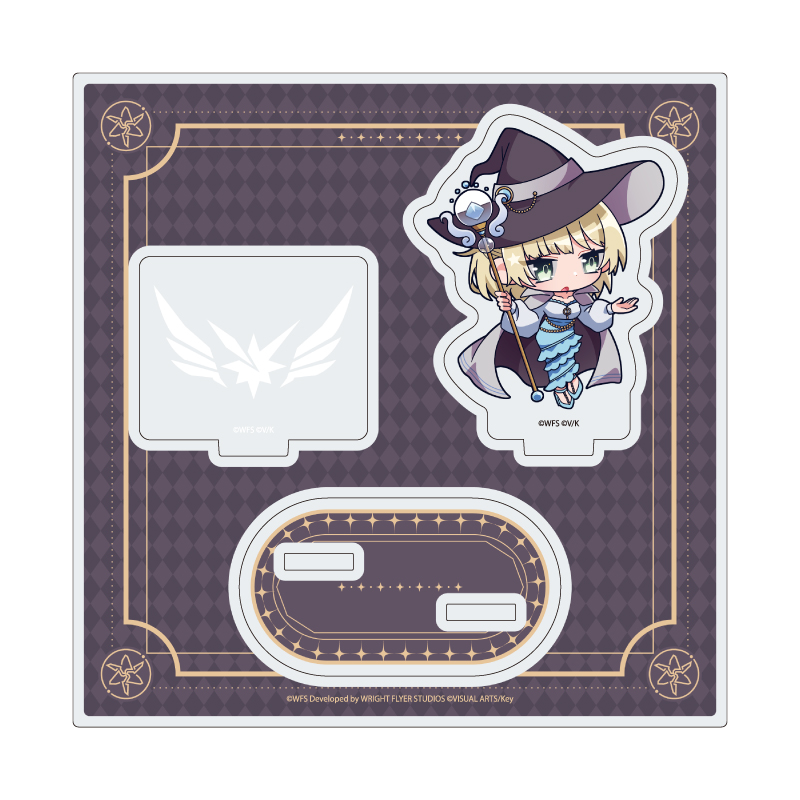 Acrylic Stand Plate "Heaven Burns Red" 09 Nanase Nanami (Mini Character Illustration)