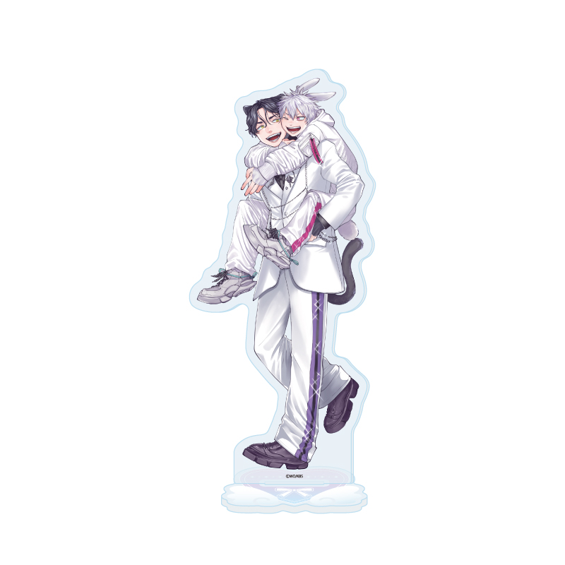 Acrylic Stand Wasabi Ochazuke Works 01 Hakooshi BL Fair -Cafe Time with Idols- (Original Illustration)