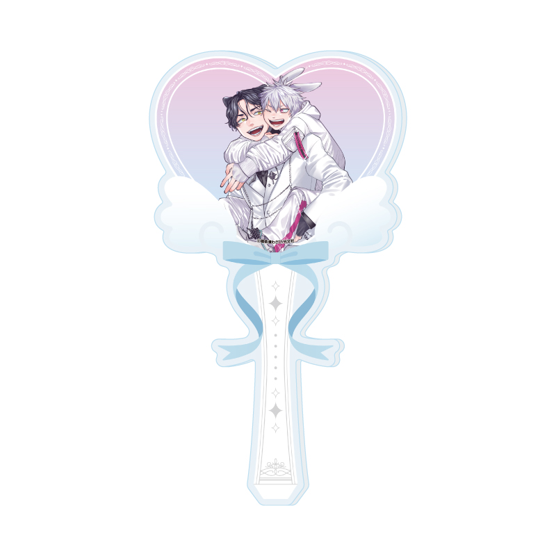 Acrylic Stick Wasabi Ochazuke Works 01 Hakooshi BL Fair -Cafe Time with Idols- (Original Illustration)