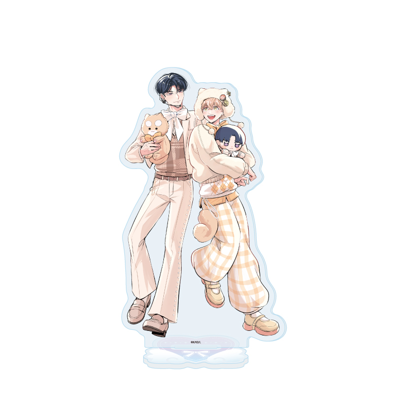 Acrylic Stand Kisuke & Kiyo Date Works 01 Hakooshi BL Fair -Cafe Time with Idols- (Original Illustration)