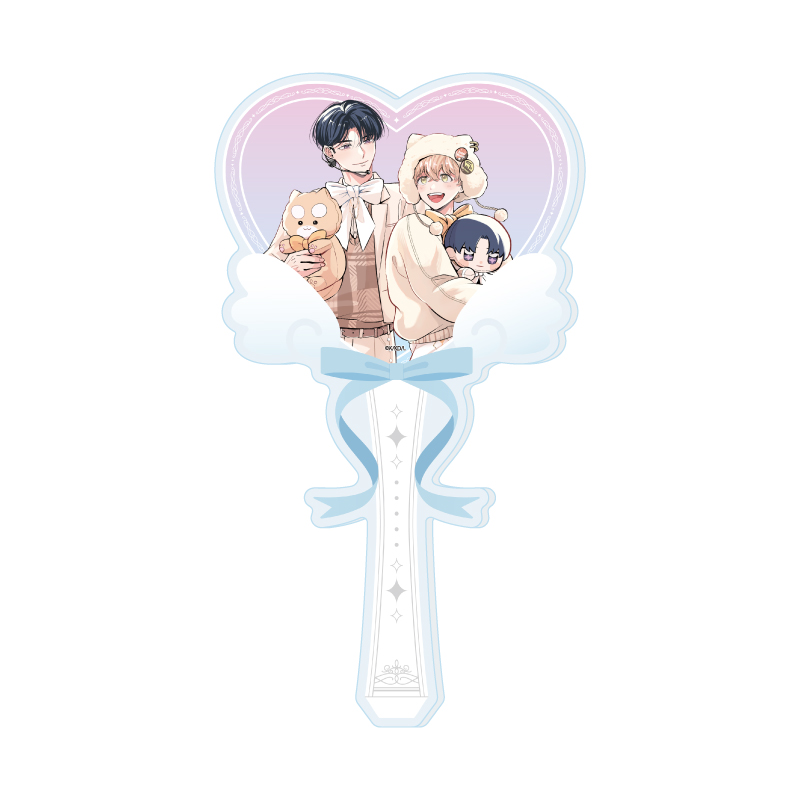 Acrylic Stick Kisuke & Kiyo Date Works 01 Hakooshi BL Fair -Cafe Time with Idols- (Original Illustration)
