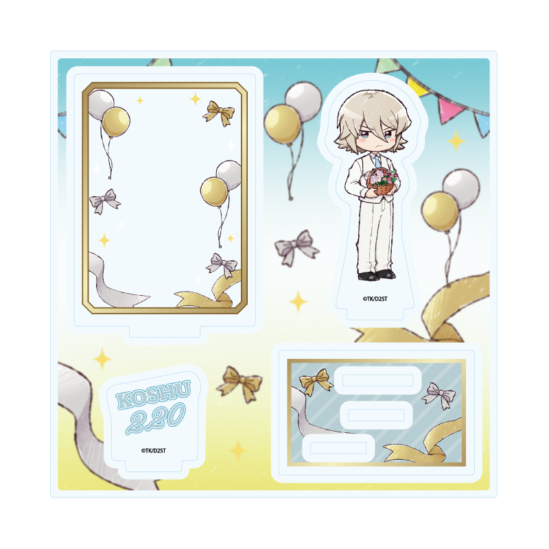 Acrylic Stand Plate "Ace of Diamond act II -Second Season-" 06 Okumura Koshu (Graff Art Illustration)