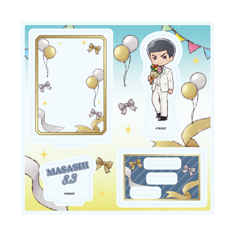Acrylic Stand Plate "Ace of Diamond act II -Second Season-" 07 Yuki Masashi (Graff Art Illustration)