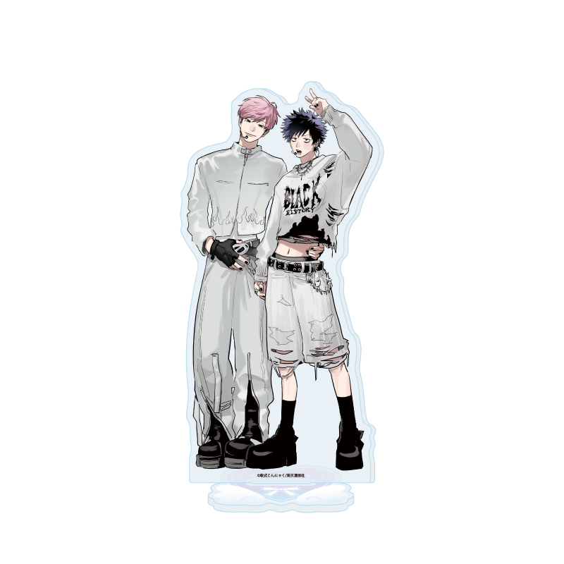 Acrylic Stand Nanshiki Konnyaku Works 01 Hakooshi BL Fair -Cafe Time with Idols- (Original Illustration)