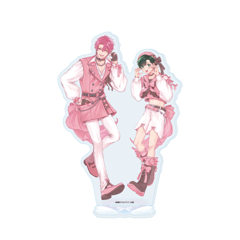 Acrylic Stand Taberu Kasumi Works 01 Hakooshi BL Fair -Cafe Time with Idols- (Original Illustration)