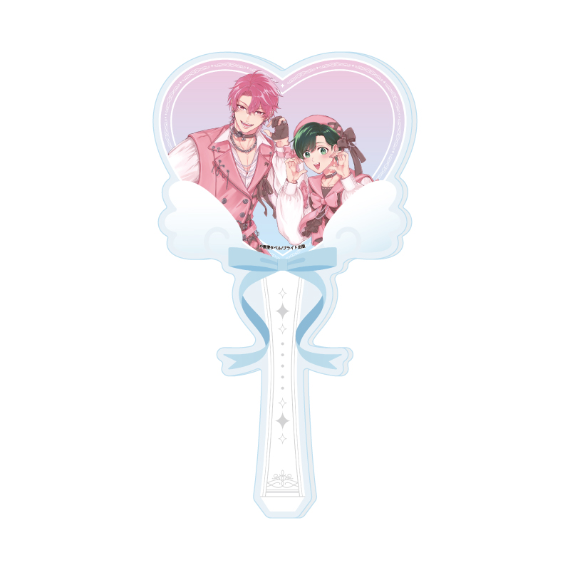 Acrylic Stick Taberu Kasumi Works 01 Hakooshi BL Fair -Cafe Time with Idols- (Original Illustration)