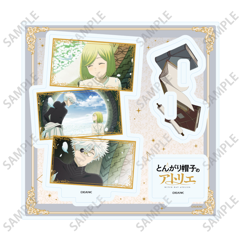Acrylic Stand Plate "Witch Hat Atelier" 02 Scenes Illustration
