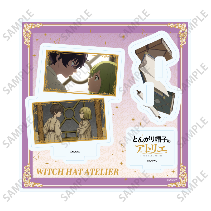 Acrylic Stand Plate "Witch Hat Atelier" 03 Scenes Illustration