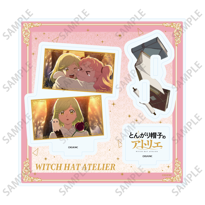 Acrylic Stand Plate "Witch Hat Atelier" 04 Scenes Illustration