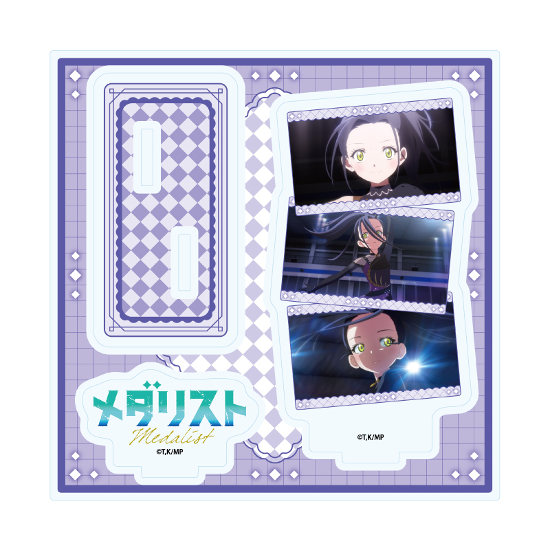 Acrylic Stand Plate "Medalist" 03 Kamisaki Hikaru (Scenes Illustration)