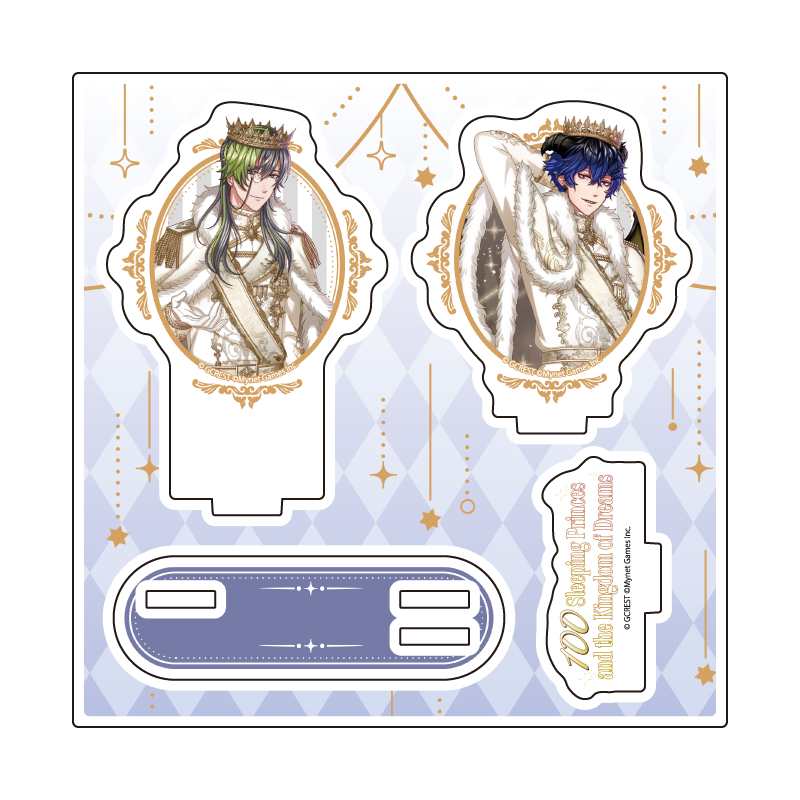 Acrylic Stand Plate "100 Sleeping Princes and the Kingdom of Dreams" 67 Capita & Grad (Official Illustration)