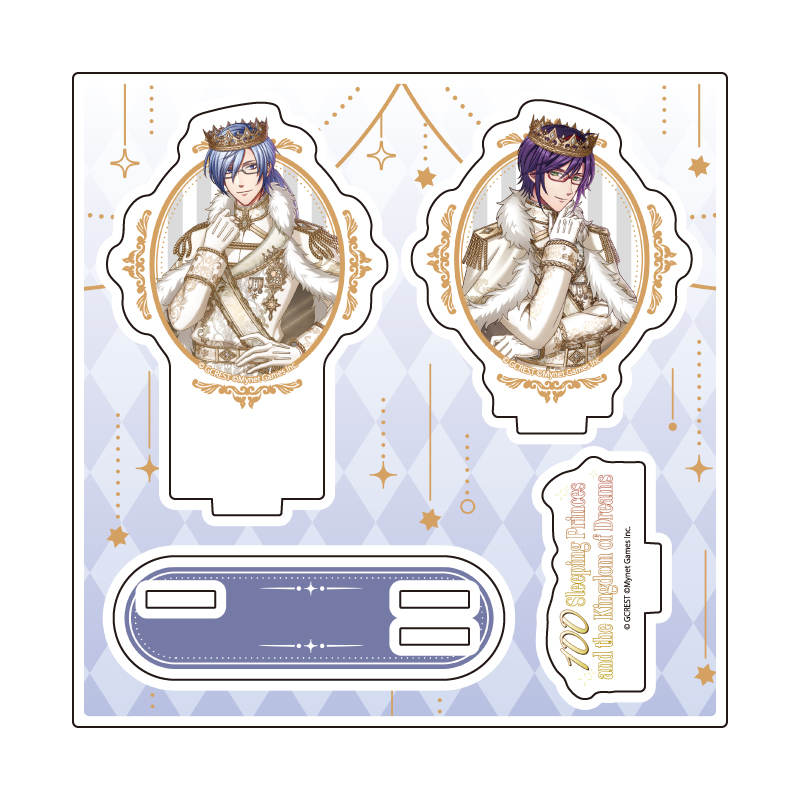 Acrylic Stand Plate "100 Sleeping Princes and the Kingdom of Dreams" 69 Seras & Tell (Official Illustration)