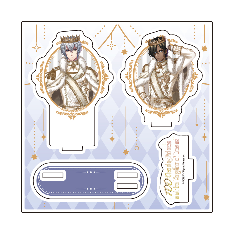 Acrylic Stand Plate "100 Sleeping Princes and the Kingdom of Dreams" 71 Girbert & Zant (Official Illustration)