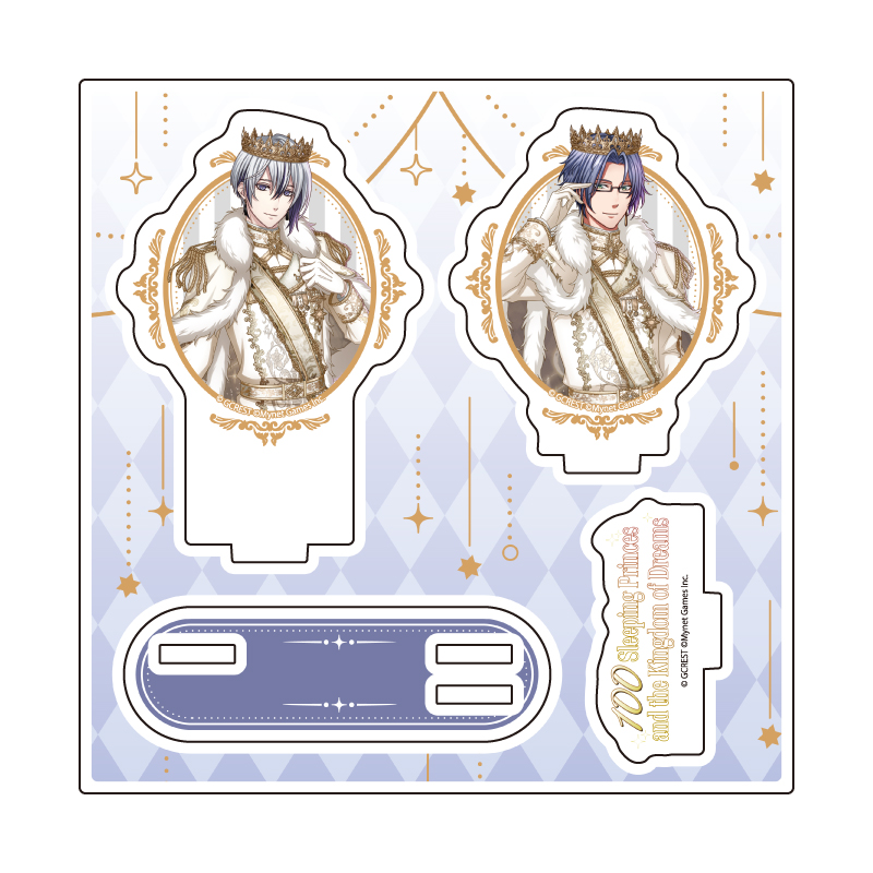 Acrylic Stand Plate "100 Sleeping Princes and the Kingdom of Dreams" 73 Nox & Volker (Official Illustration)