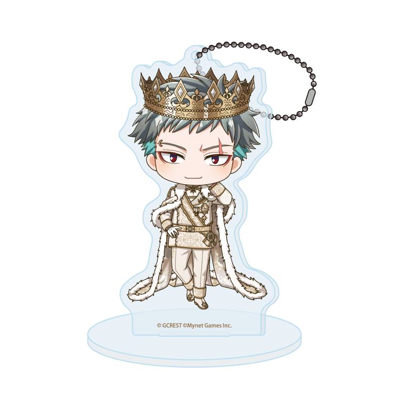 Acrylic Stand Key Chain "100 Sleeping Princes and the Kingdom of Dreams" 109 Jet (Mini Character Illustration)
