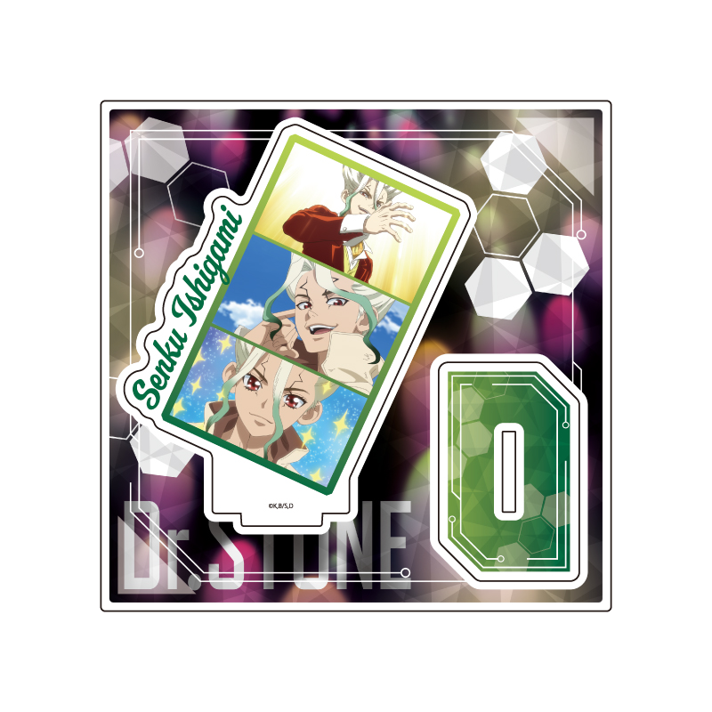 Acrylic Stand Plate "Dr. Stone" 29 Ishigami Senku (Scenes Illustration)