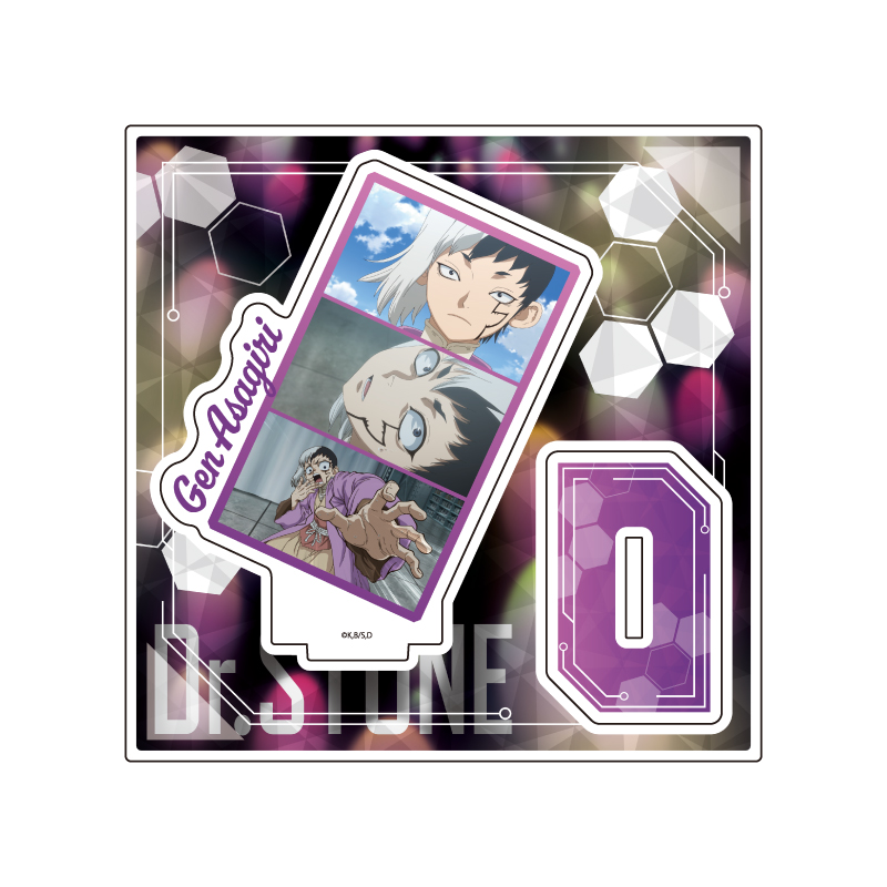 Acrylic Stand Plate "Dr. Stone" 30 Asagiri Gen (Scenes Illustration)