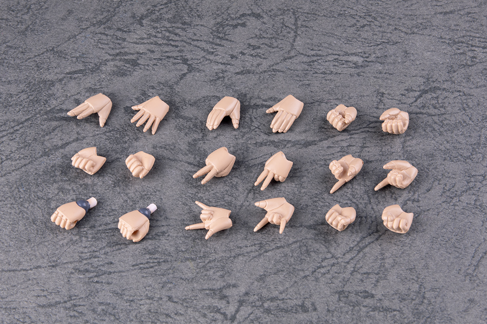 Polynian Handparts Set (Organic Flesh)