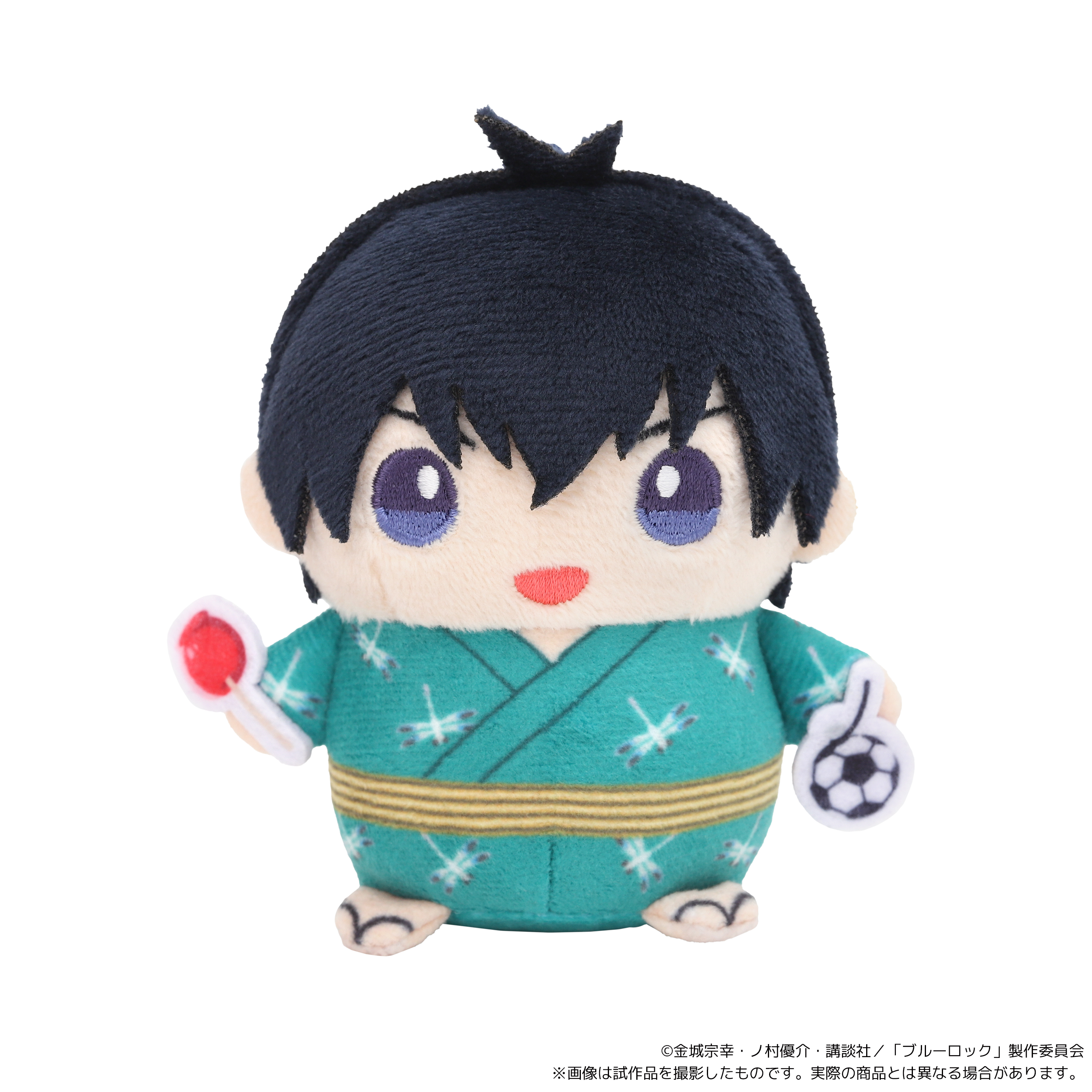 [Pre-order] "Blue Lock" Mamemate (Plush Mascot) Vol. 3 Isagi Yoichi (Yukata Ver.)