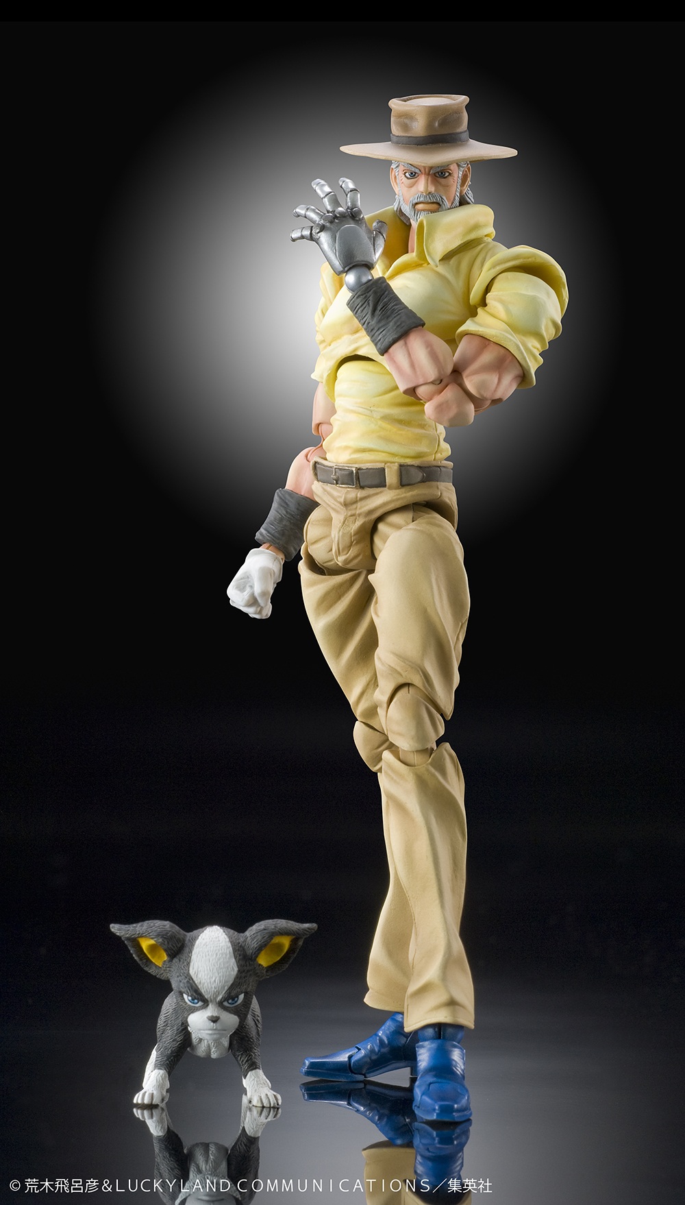 Super Action Statue "JoJo's Bizarre Adventure -Part III-" Joseph Joestar & Iggy