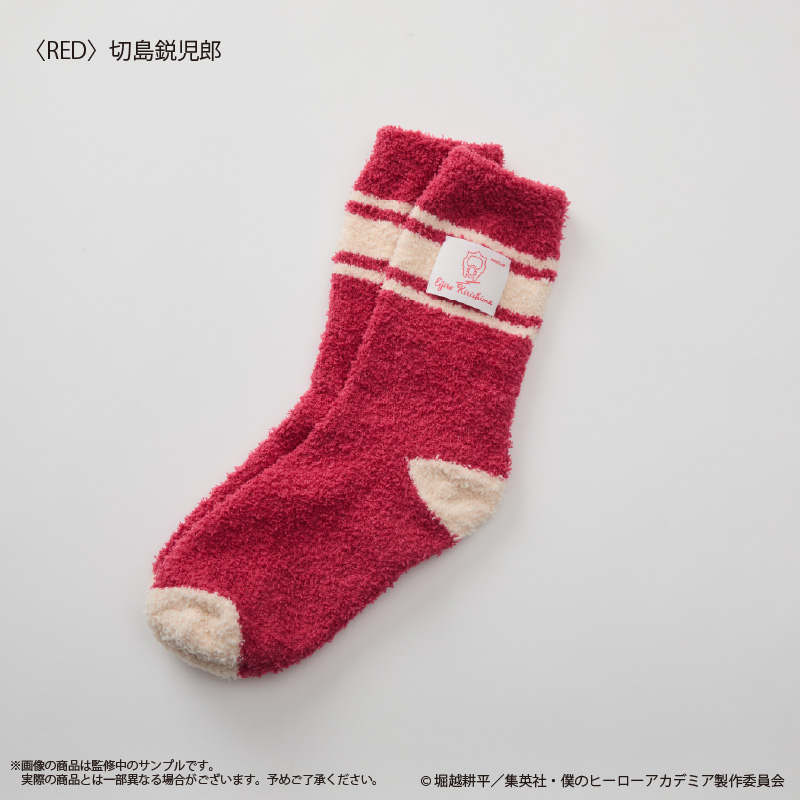 "My Hero Academia" Room Socks (Ladies') Kirishima Eijiro
