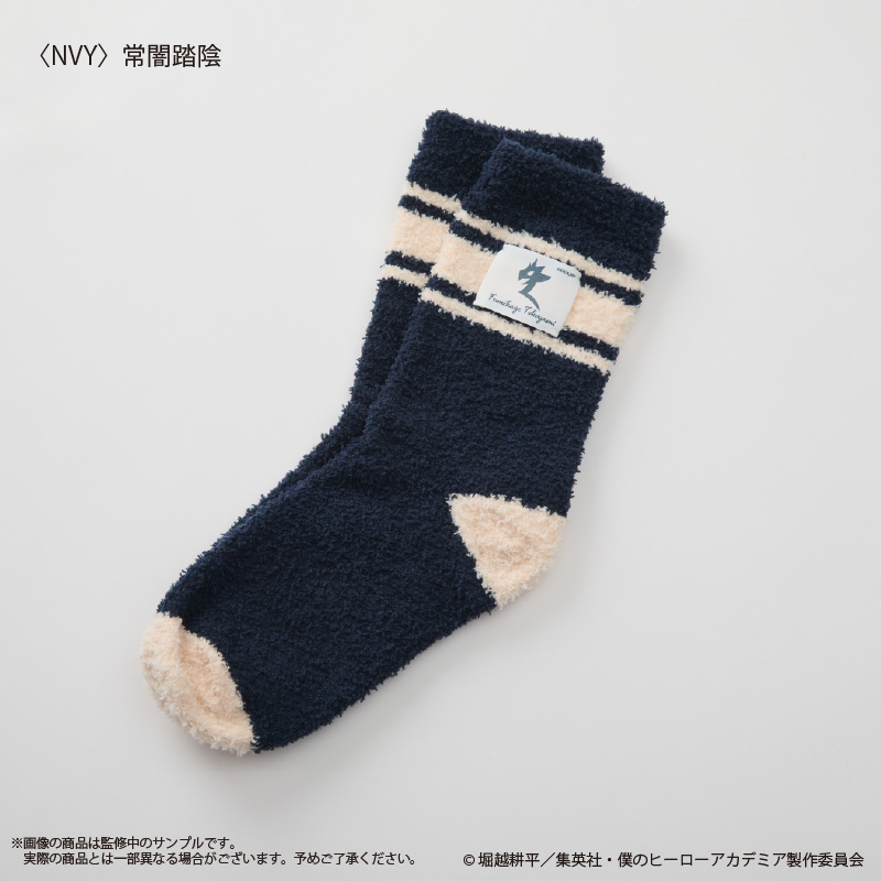"My Hero Academia" Room Socks (Ladies') Tokoyami Fumikage