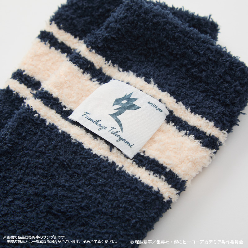 "My Hero Academia" Room Socks (Ladies') Tokoyami Fumikage