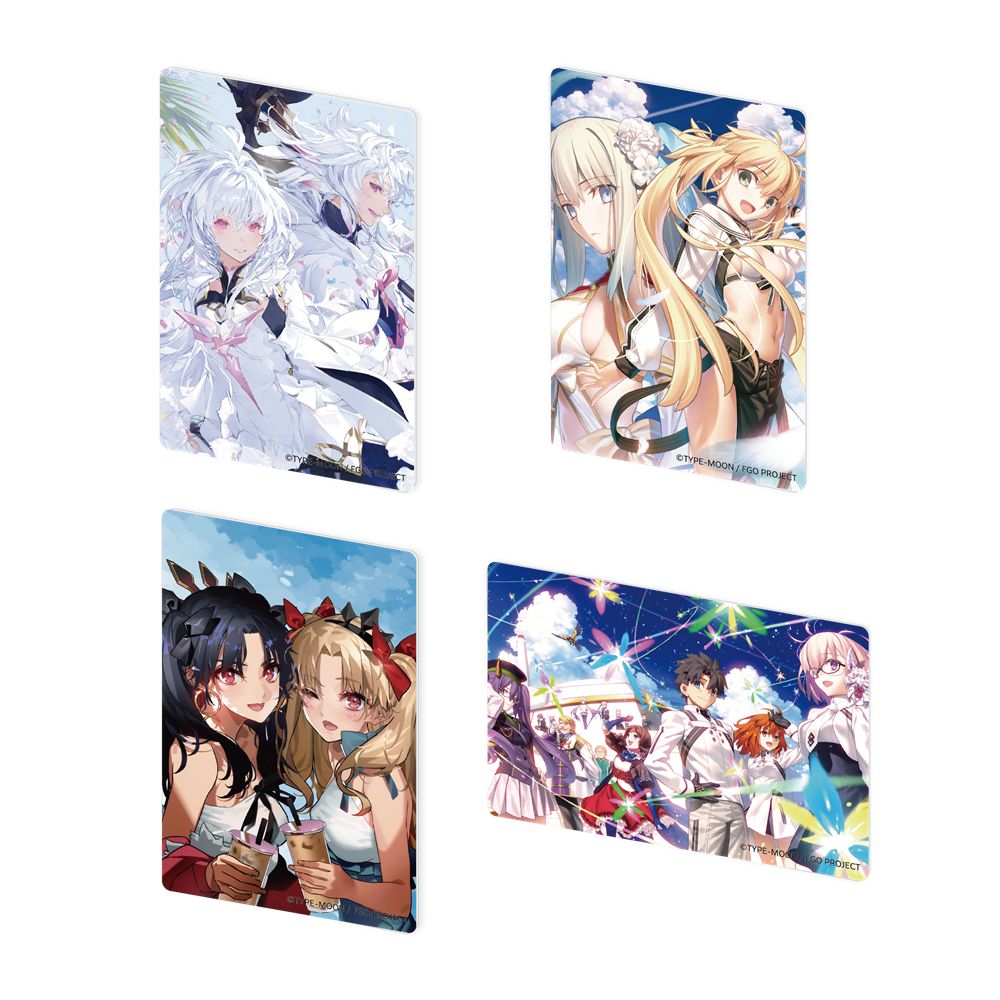 "Fate/Grand Order" Clear Card 4 Set