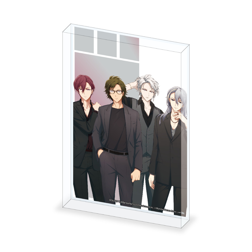 "IDOLiSH7" Acrylic Block B's-LOG Collection Yamato & Gaku & Yuki & Toma
