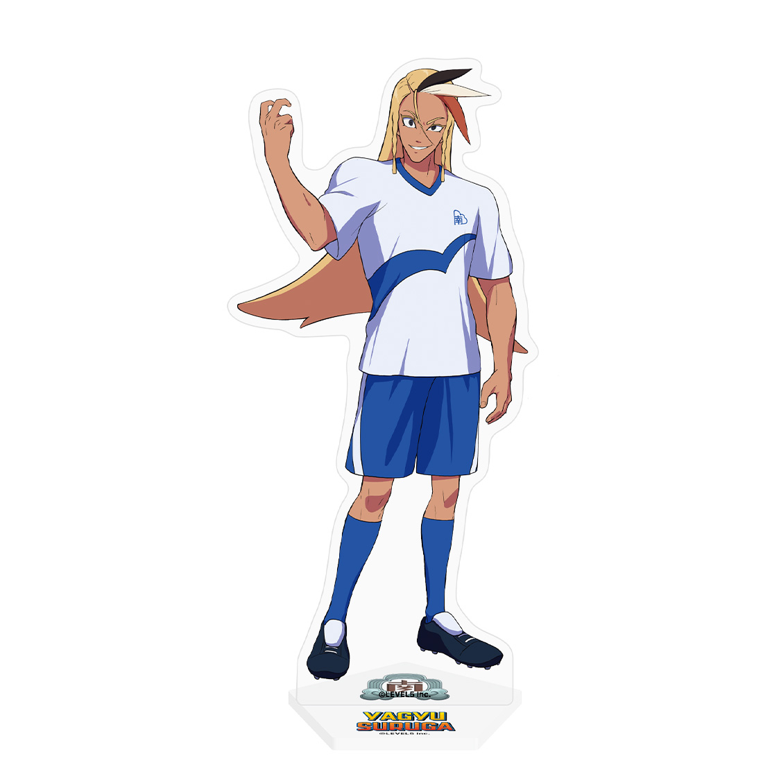 "Inazuma Eleven: Victory Road" Character Acrylic Stand Yagyu Suruga (Nagumohara Junior High School Uniform)