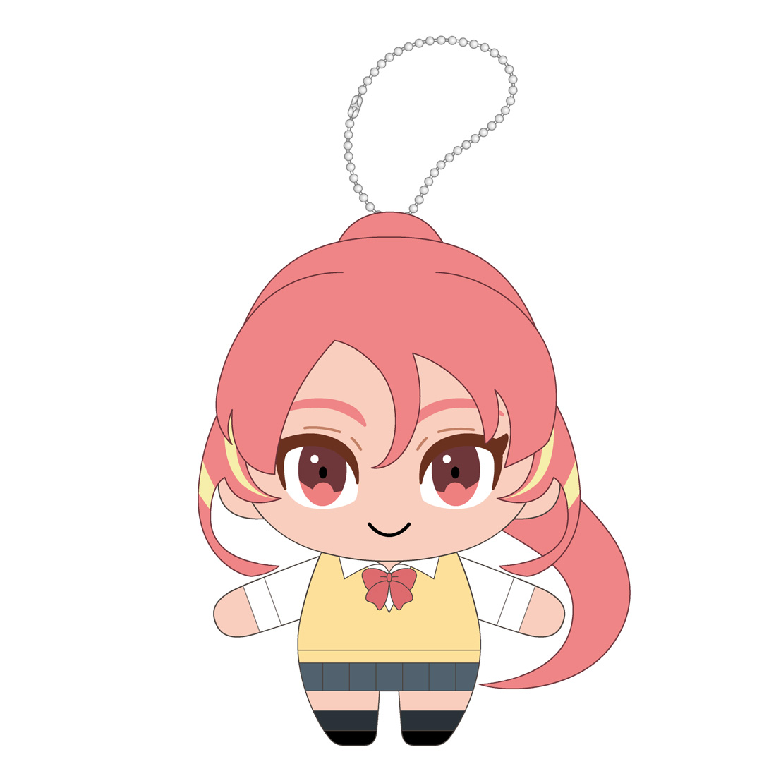 "Inazuma Eleven: Victory Road" Plush Key Chain Shinohara Raika