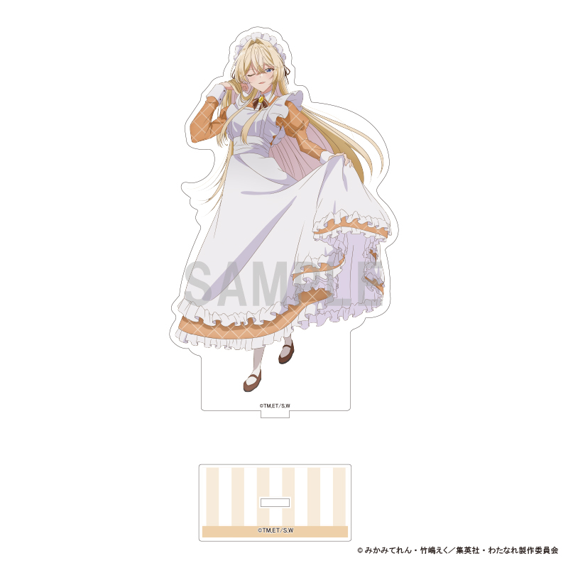 "There's No Freaking Way I'll be Your Lover! Unless..." Acrylic Stand Ouduka Mai Colorful Maid Ver.