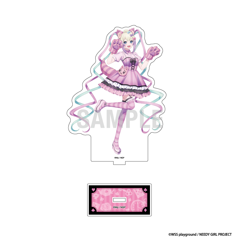 "NEEDY STREAMER OVERLOAD" Acrylic Stand KAngel Cheshire Cat Ver.