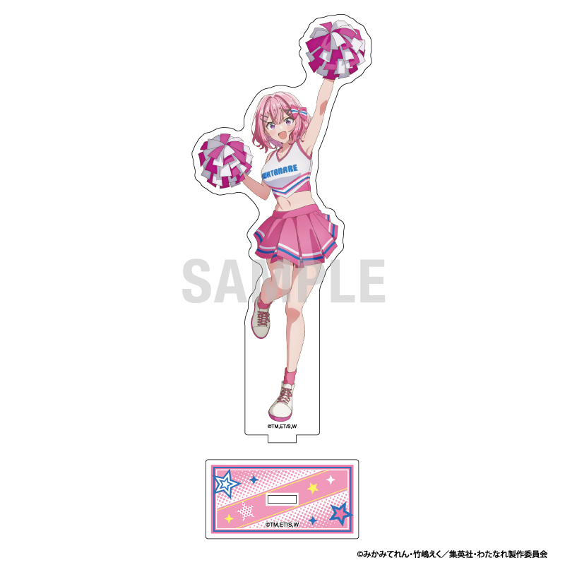 "There's No Freaking Way I'll be Your Lover! Unless..." Acrylic Stand Amaori Renako Cheerleader Ver.