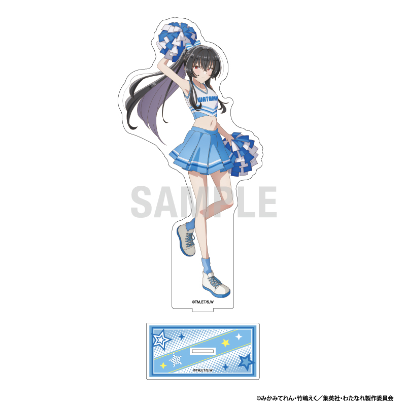 "There's No Freaking Way I'll be Your Lover! Unless..." Big Acrylic Stand Koto Satuki Cheerleader Ver.
