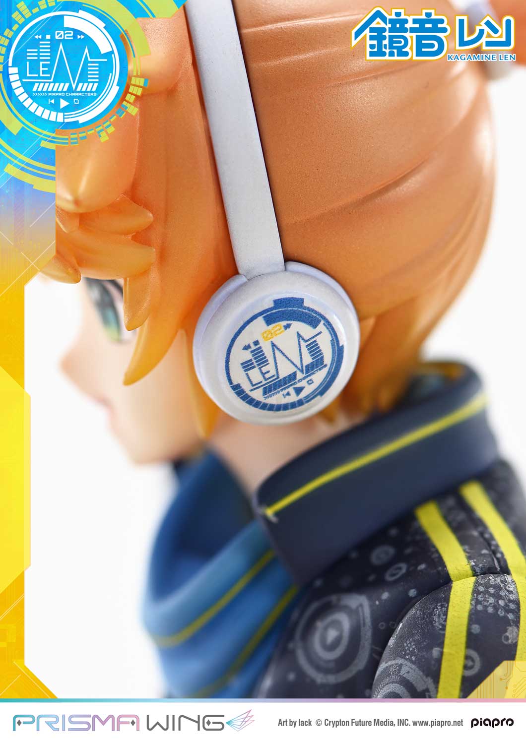 PRISMA WING Piapro Characters Kagamine Len Art by lack 1/7 Scale Figure