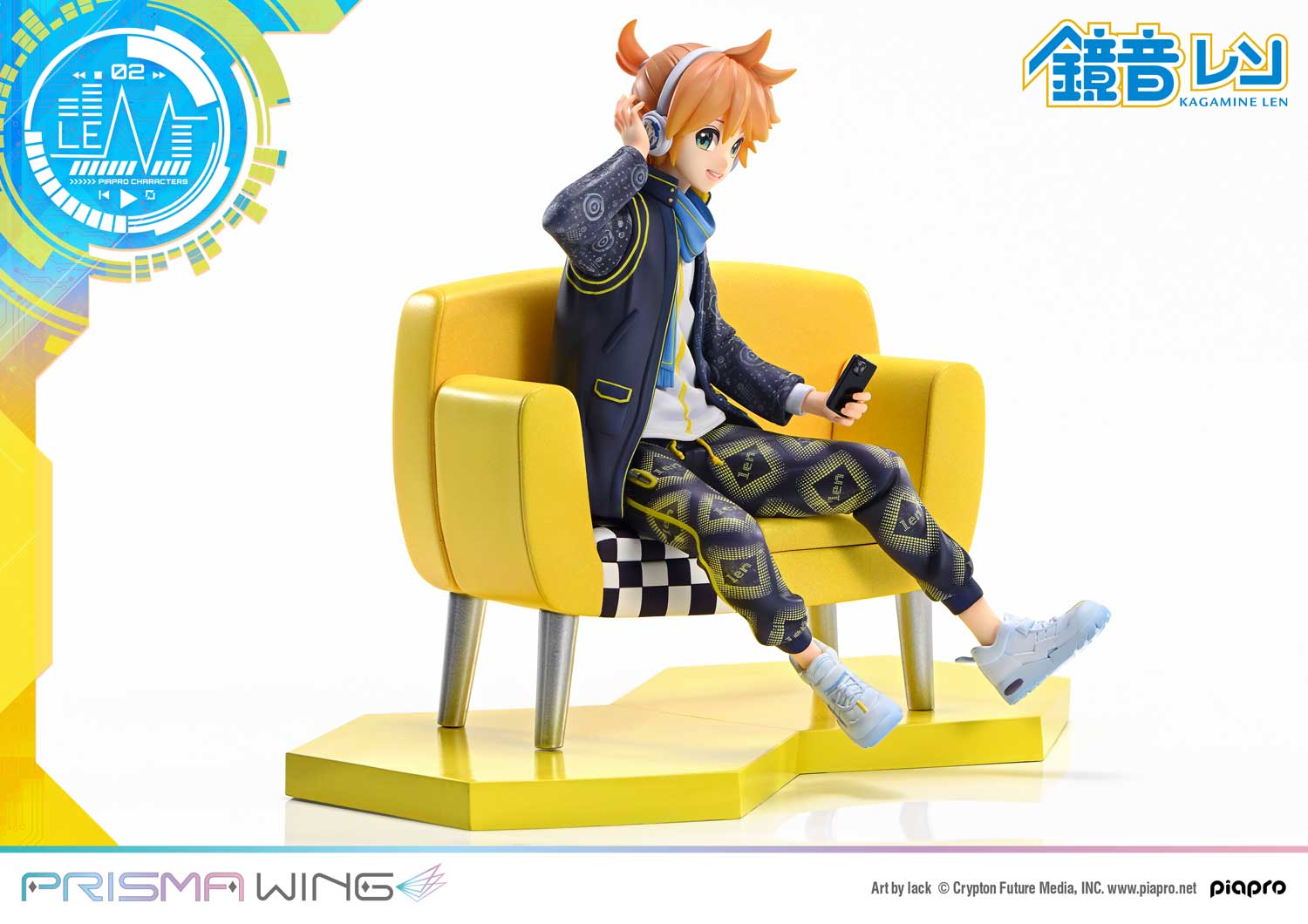 PRISMA WING Piapro Characters Kagamine Len Art by lack 1/7 Scale Figure