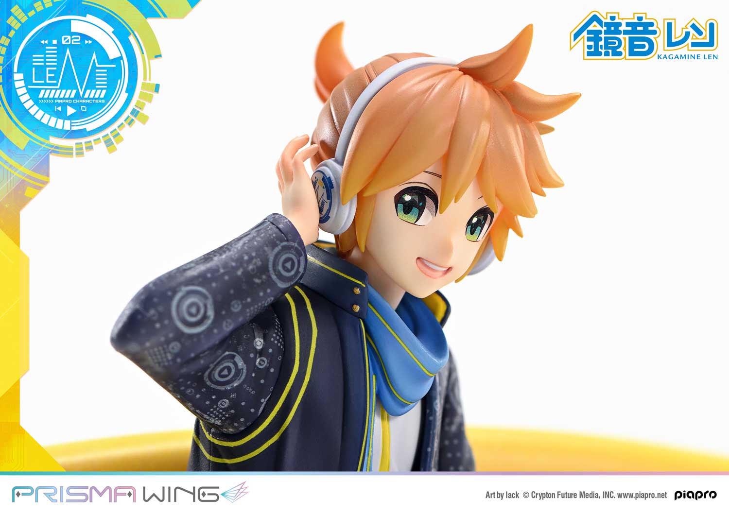 PRISMA WING Piapro Characters Kagamine Len Art by lack 1/7 Scale Figure
