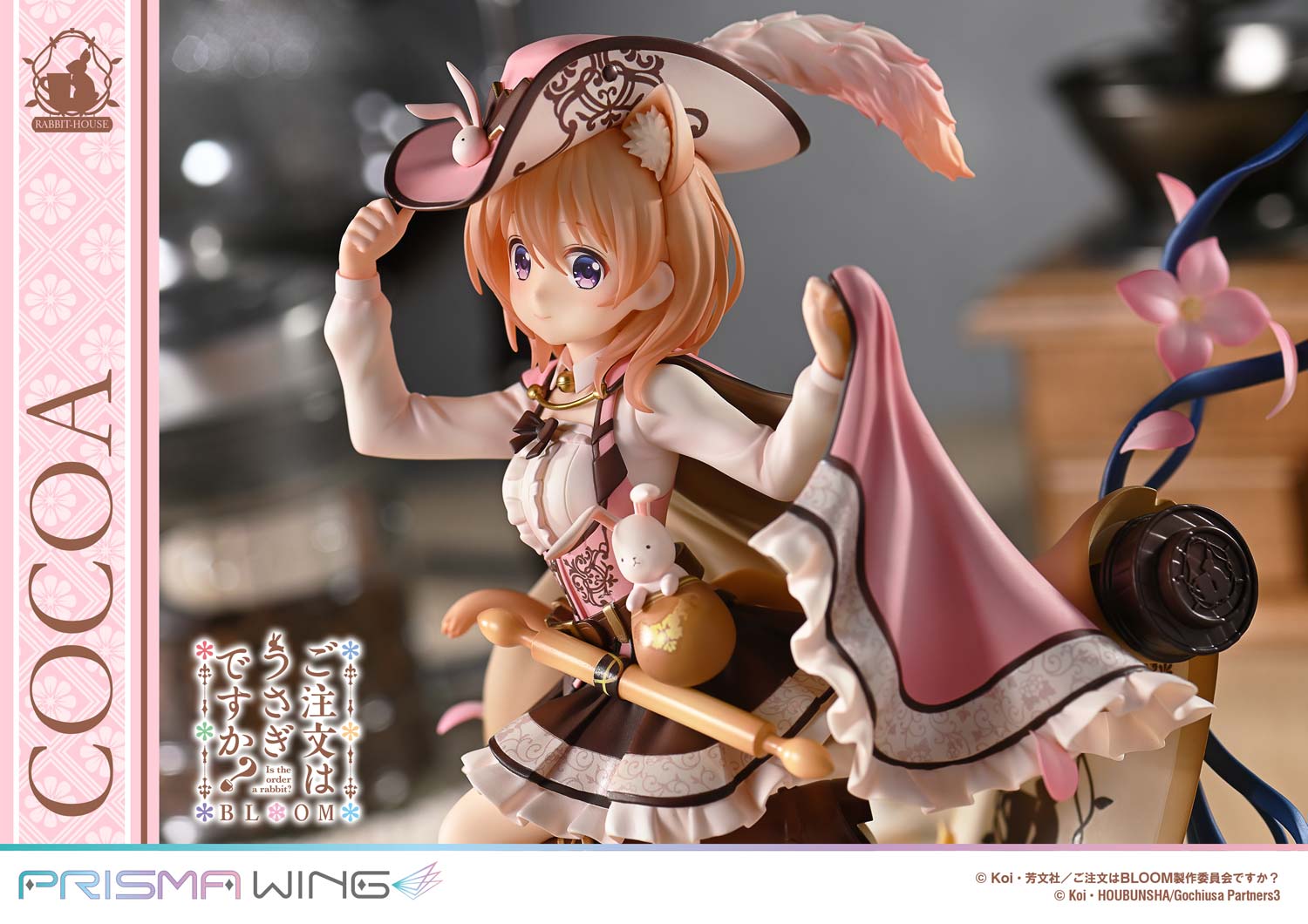 PRISMA WING "Is the order a rabbit? BLOOM" Cocoa 1/7 Scale Figure
