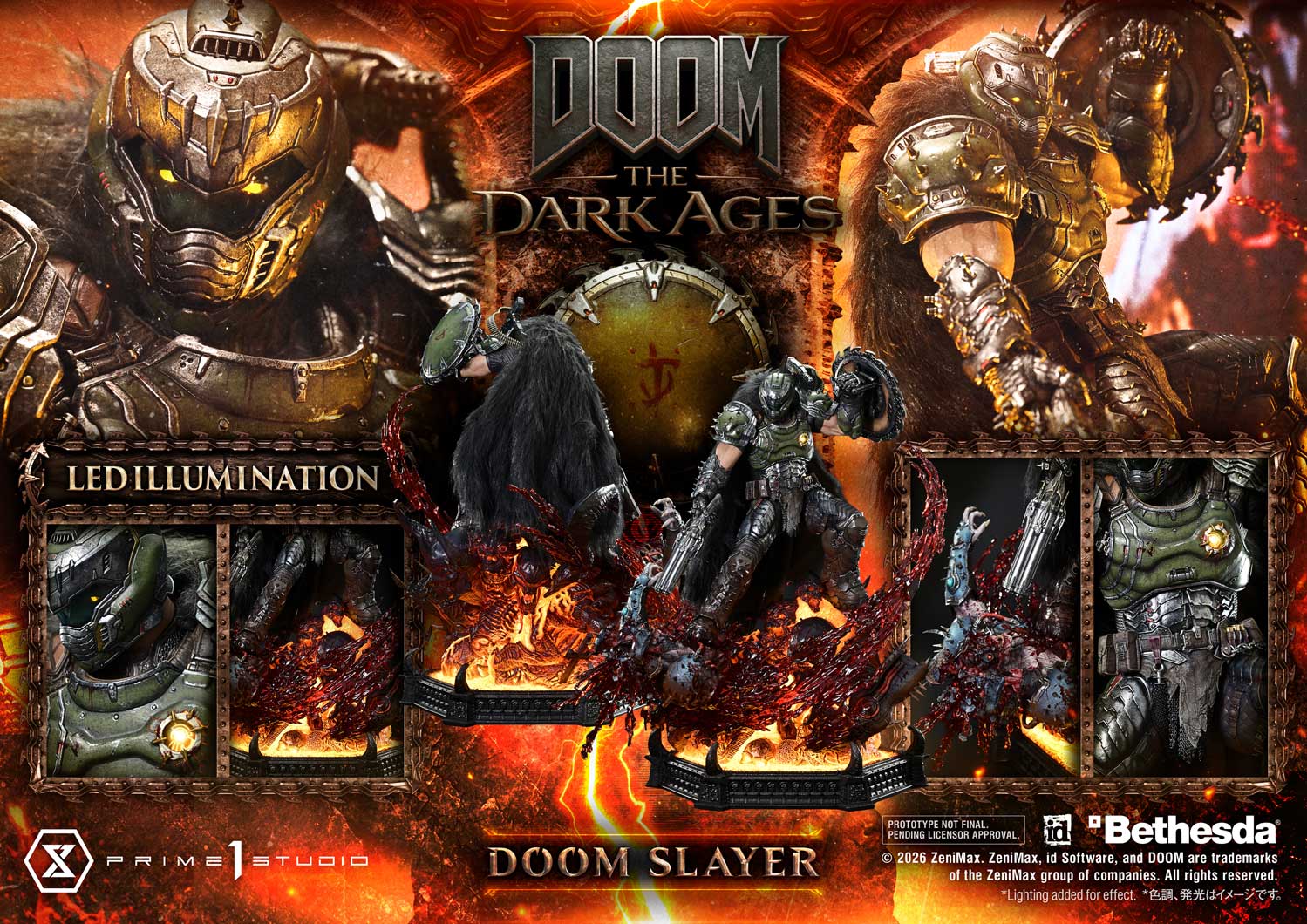 Ultimate Premium Masterline "Doom: The Dark Ages" Doom Slayer