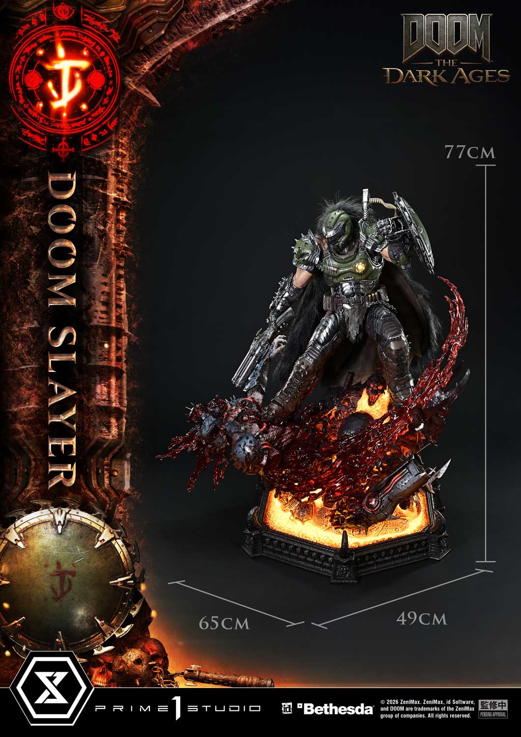 Ultimate Premium Masterline "Doom: The Dark Ages" Doom Slayer DX Edition
