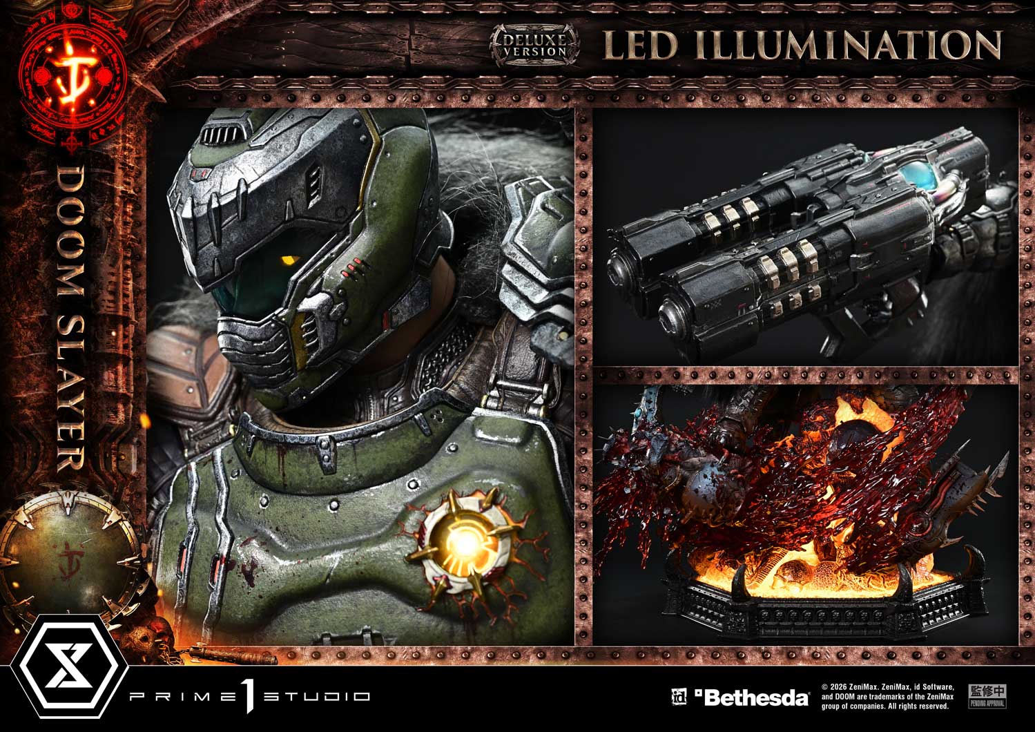 Ultimate Premium Masterline "Doom: The Dark Ages" Doom Slayer DX Edition