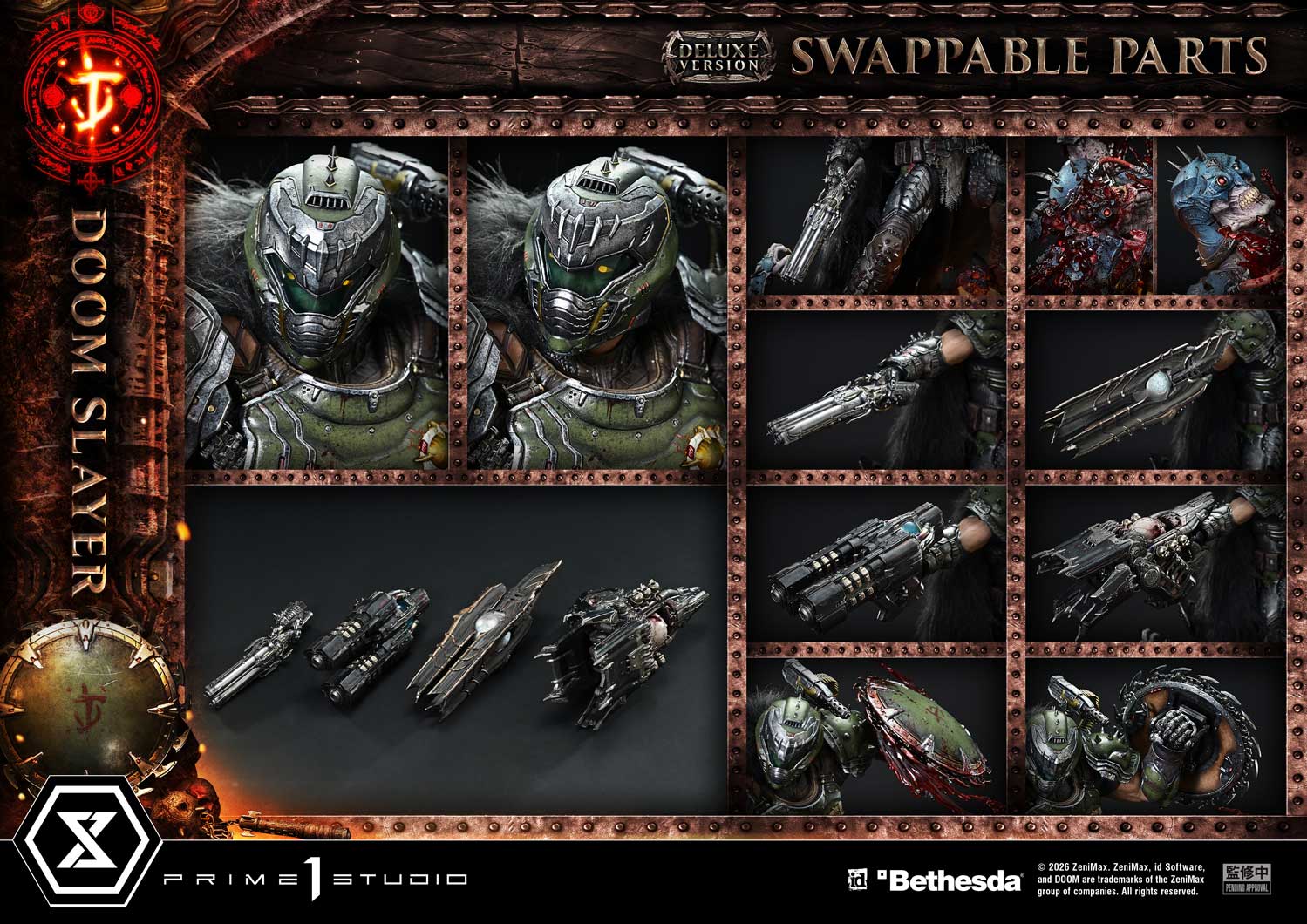 Ultimate Premium Masterline "Doom: The Dark Ages" Doom Slayer DX Edition