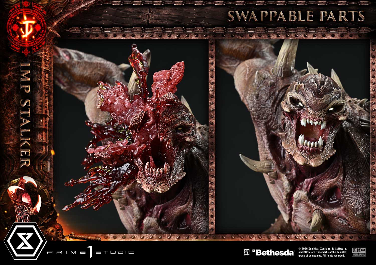 Ultimate Premium Masterline "Doom: The Dark Ages" Imp Stalker