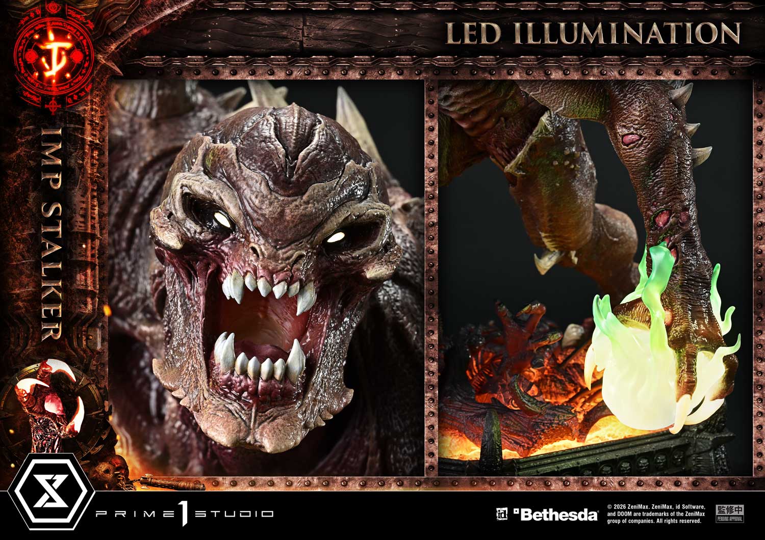 Ultimate Premium Masterline "Doom: The Dark Ages" Imp Stalker