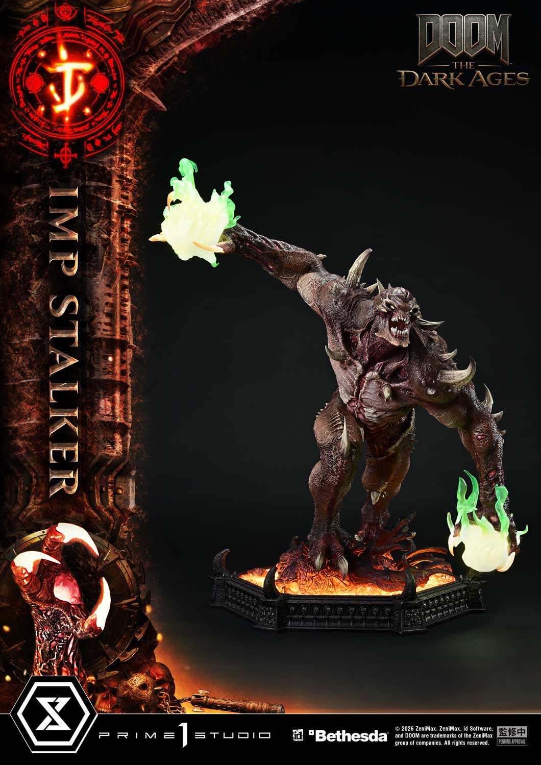Ultimate Premium Masterline "Doom: The Dark Ages" Imp Stalker