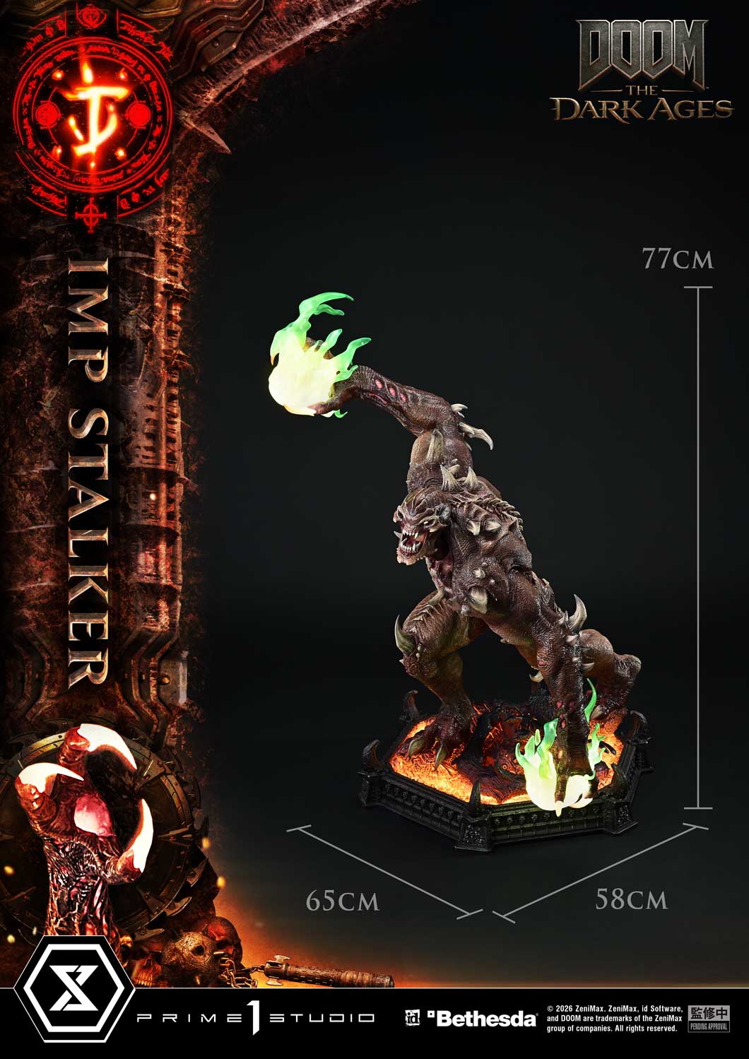 Ultimate Premium Masterline "Doom: The Dark Ages" Imp Stalker