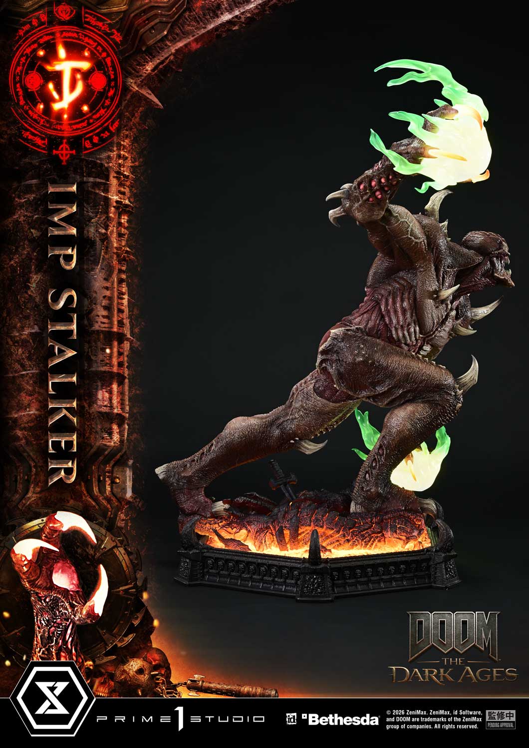 Ultimate Premium Masterline "Doom: The Dark Ages" Imp Stalker