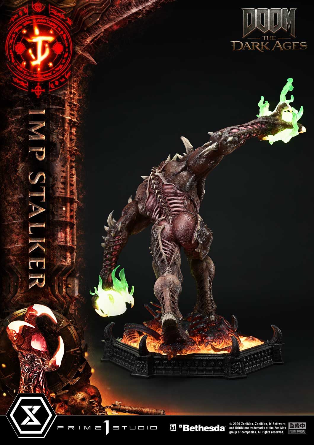Ultimate Premium Masterline "Doom: The Dark Ages" Imp Stalker